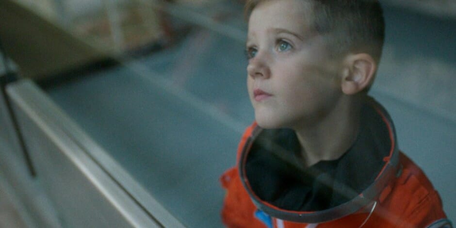 NSPCC ASTRONAUT ADVERT